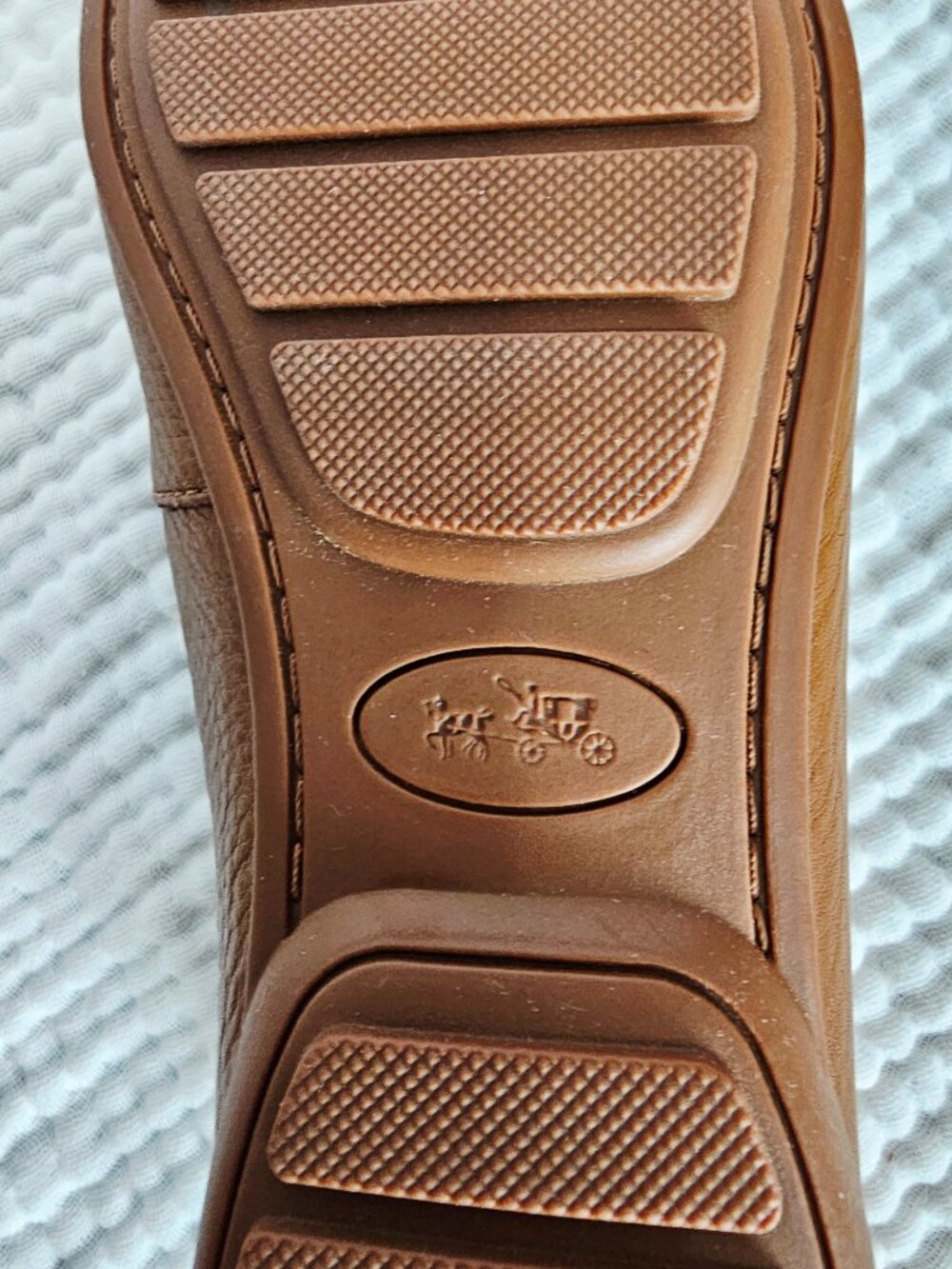 Coach Odette Moccasin Loafer | British Tan Leather | Sz 8 | NWOT - Picture 3 of 10